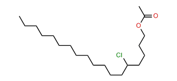 5-Chlorooctadecyl acetate